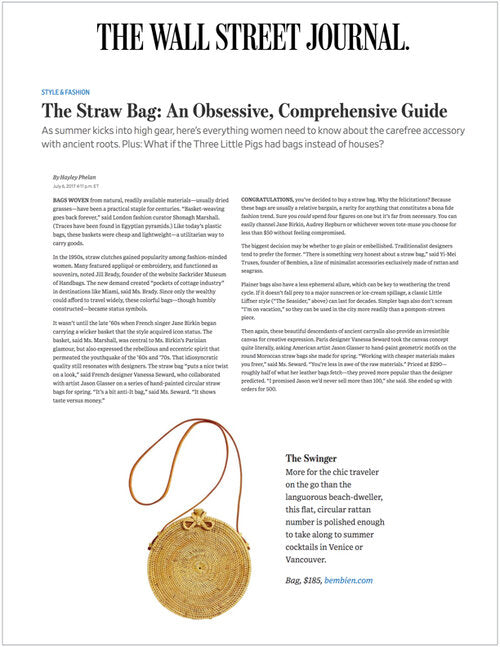 The Straw Bag: An Obsessive, Comprehensive Guide
