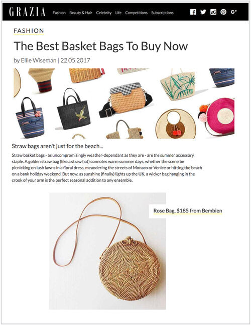 The Best Basket Bags to Buy Now | Bembien