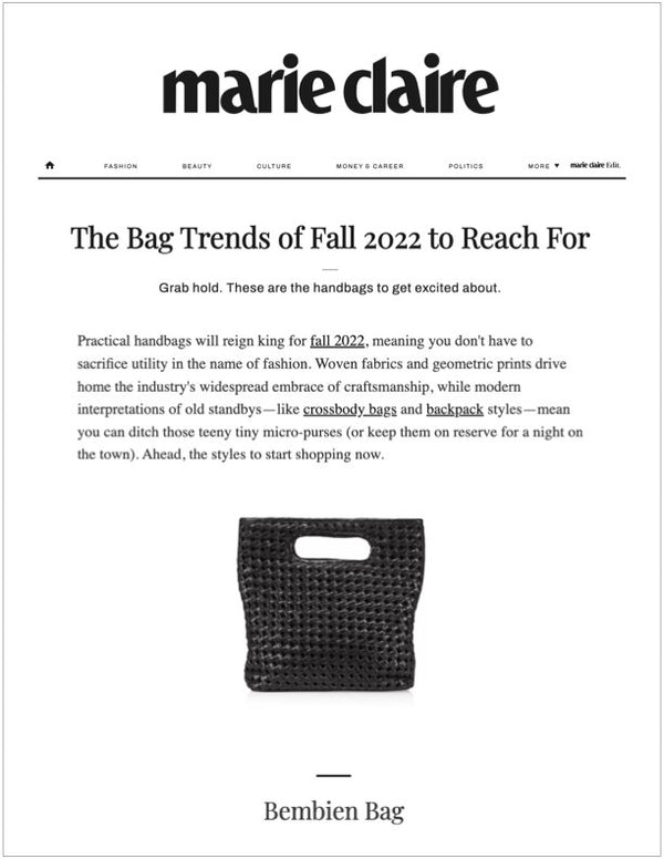 The Bag Trends of Fall 2022 to Reach For