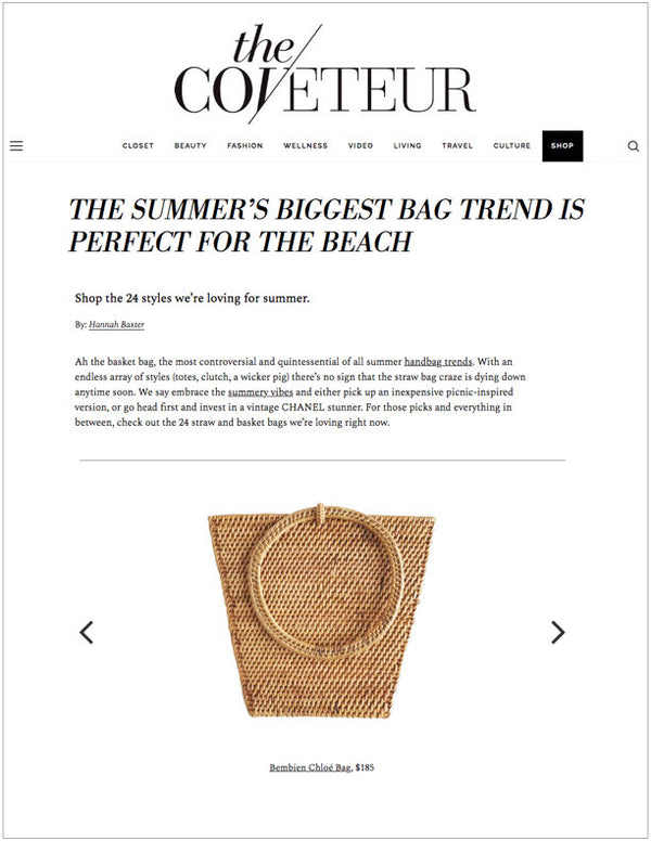 The Summer's Biggest Bag Trend