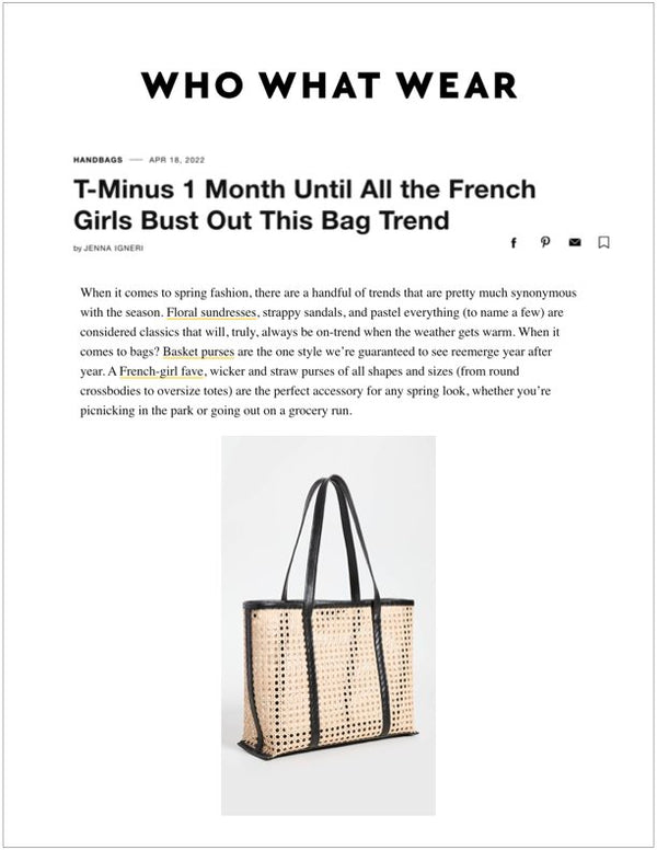 T-Minus 1 Month Until All the French Girls Bust Out This Bag Trend