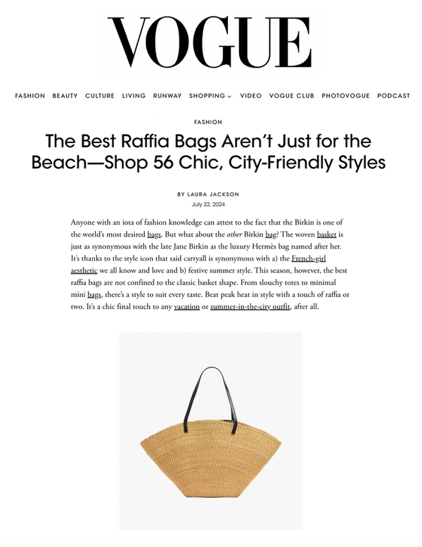 The Best Raffia Bags Aren’t Just for the Beach—Shop 56 Chic, City-Friendly Styles