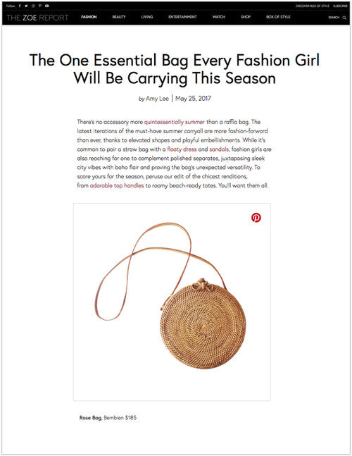 The One Essential Bag Every Fashion Girl Will Be Carrying