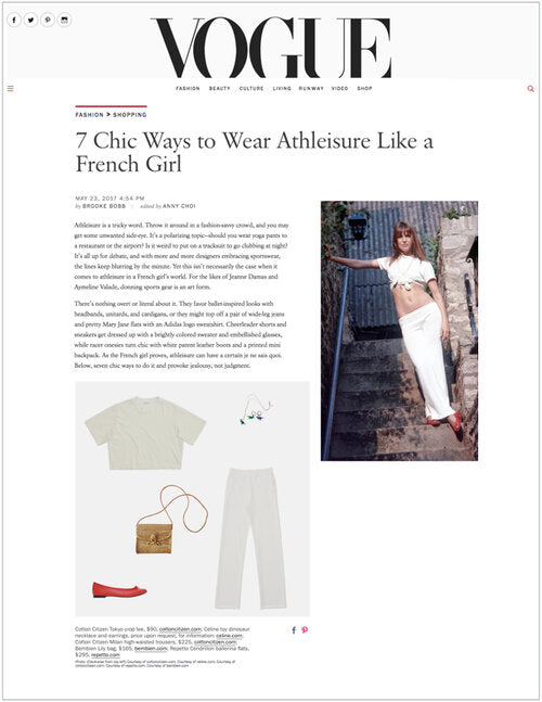 7 Chic Ways to Wear Athleisure Like a French Girl | Bembien