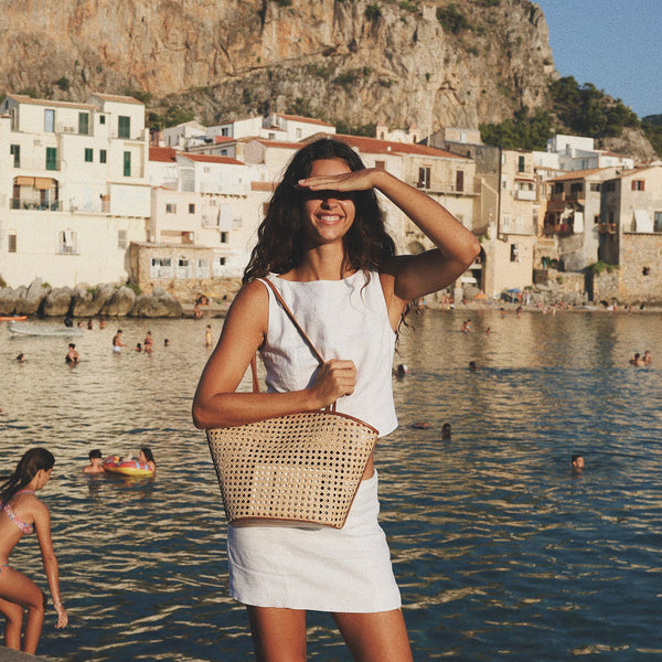 【3077】BEMBIAN ベンビアン JOLENE BAG イエロー Bembien Jolene Plastic Tote w/Tags - Yellow Totes, Handbags