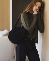 Emilia Bag - Grande Weave Suede