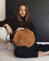 Emilia Bag - Grande Weave Suede