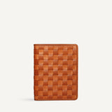 Este Passport Holder - Copper x Sienna Check
