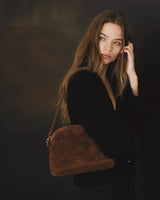 Carmen Bag - Grande Weave Suede