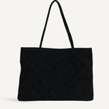 Gabrielle Bag - Grande Weave Suede