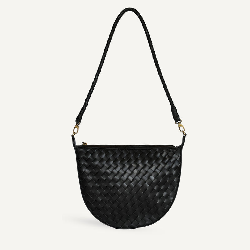 Half Moon Bag - Black (Design Sample)