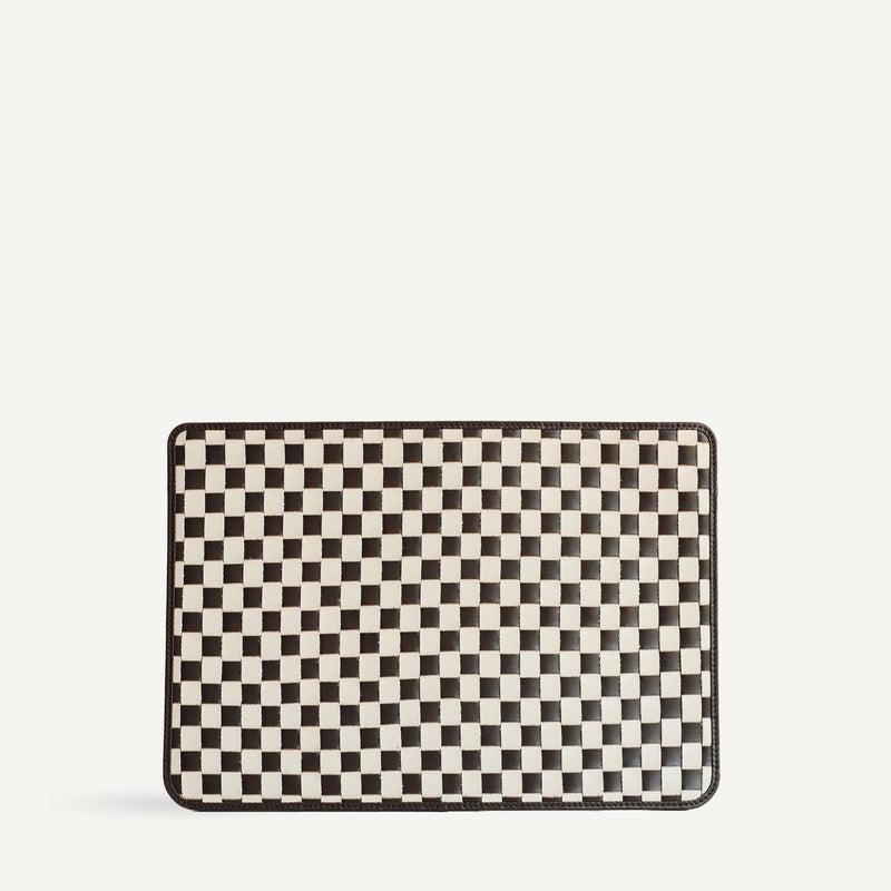 Lia Laptop Case - Check