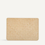 Lia Laptop Case - Carré Weave Caramel (Sample)