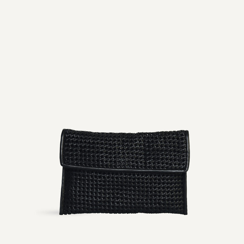 Lara Clutch - Knotted Leather