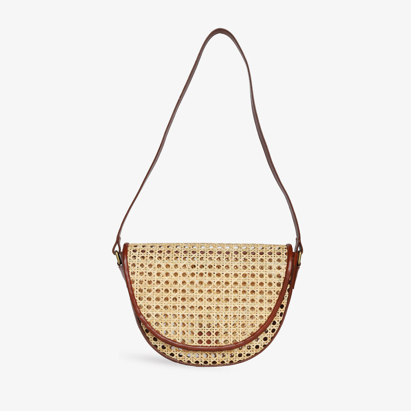 Luna Bag - Siena Rattan (Sample)