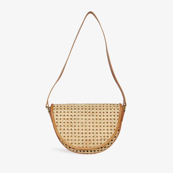 Luna Bag - Copper Rattan (Sample)