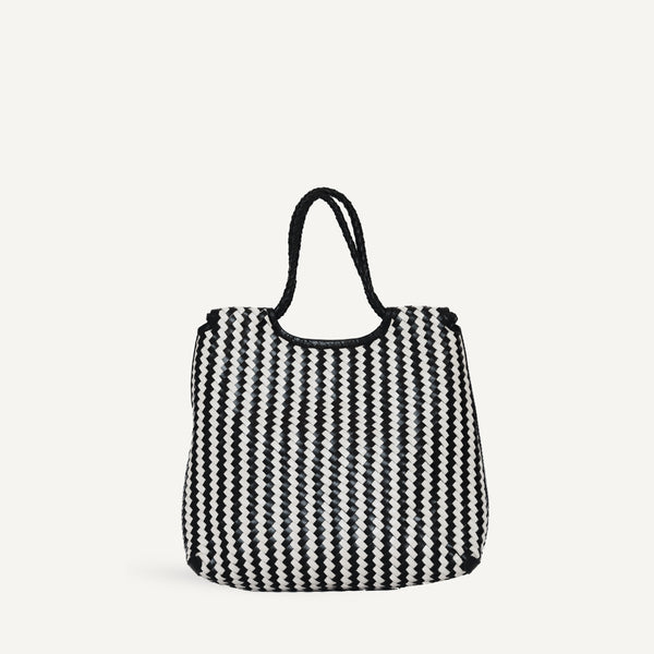 Mena Bag - Noir Stripe (Sample)