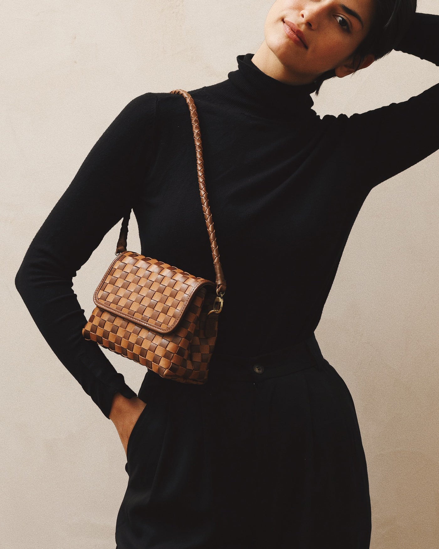 URBANBOBBY　Vanves mini Dark Brown HomePop - Dinah 24