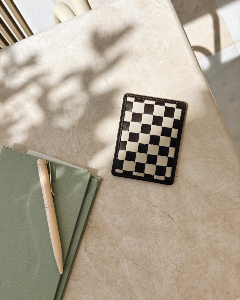 Nico Card Case - Check