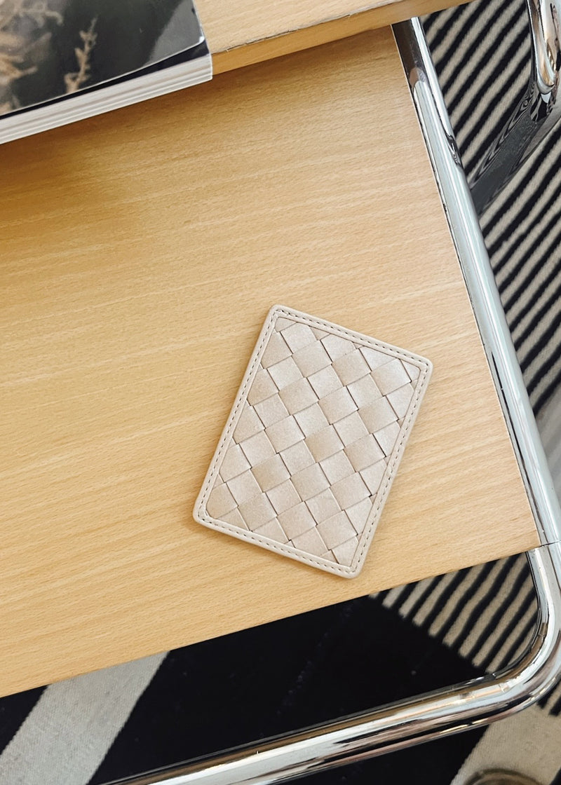 Nico Card Case - Carré Weave