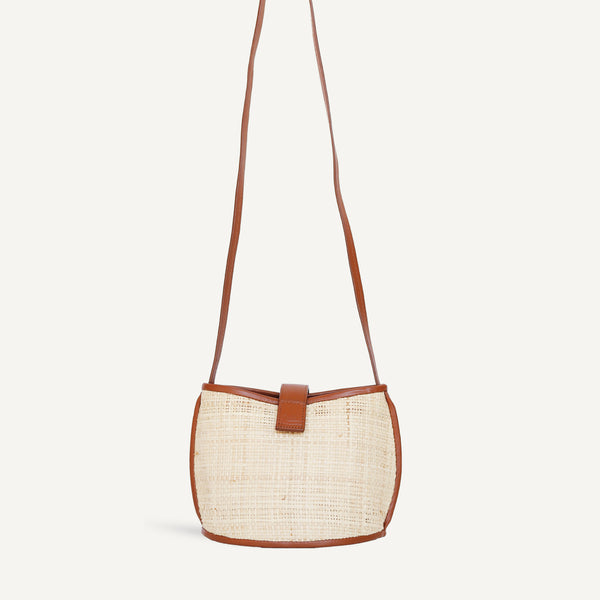 Paola Crossbody - Raffia