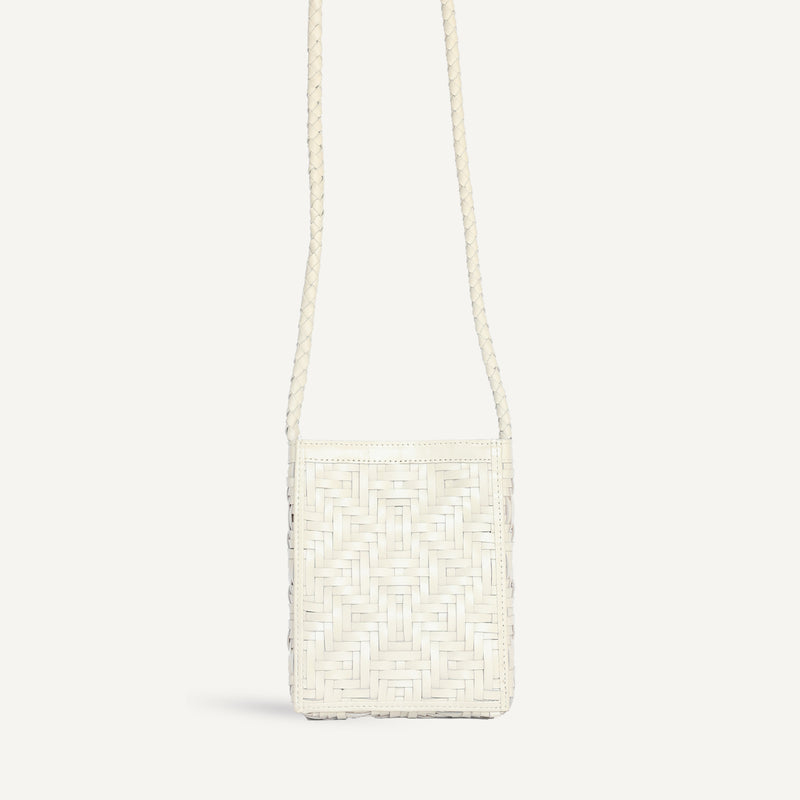 Porta - Geometric Cream Weave (Design Sample)