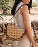 Luna Bag - Copper Rattan (Sample)