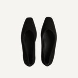 Sabine Flat - Woven Suede