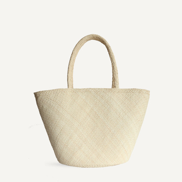Natural Straw Basket - Solid (Design Sample)