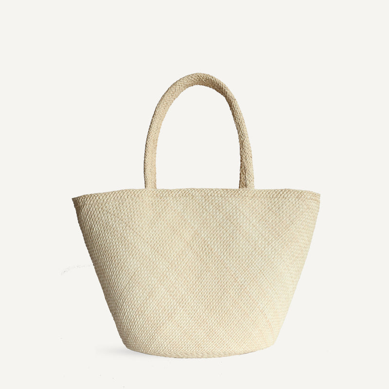 Natural Straw Basket - Solid (Design Sample)
