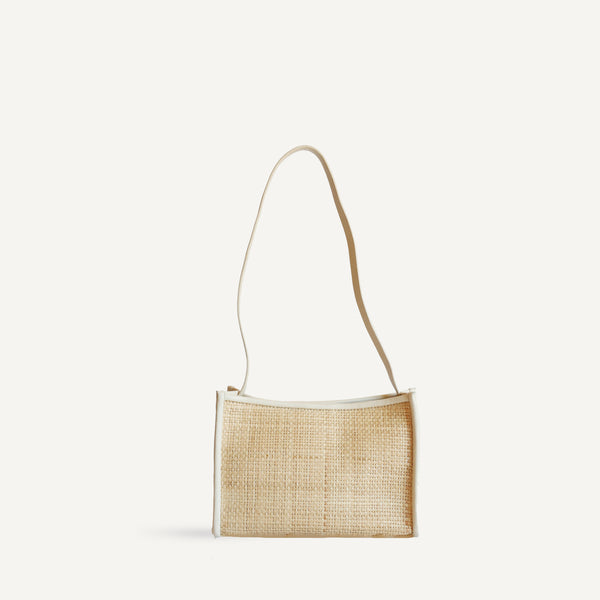 Eliza Bag - Cream Raffia (Design Sample)