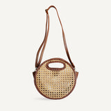 Kora Bag - Brown Rattan (Design Sample)