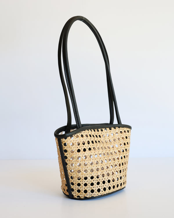Mini Mira Black Rattan (Sample)