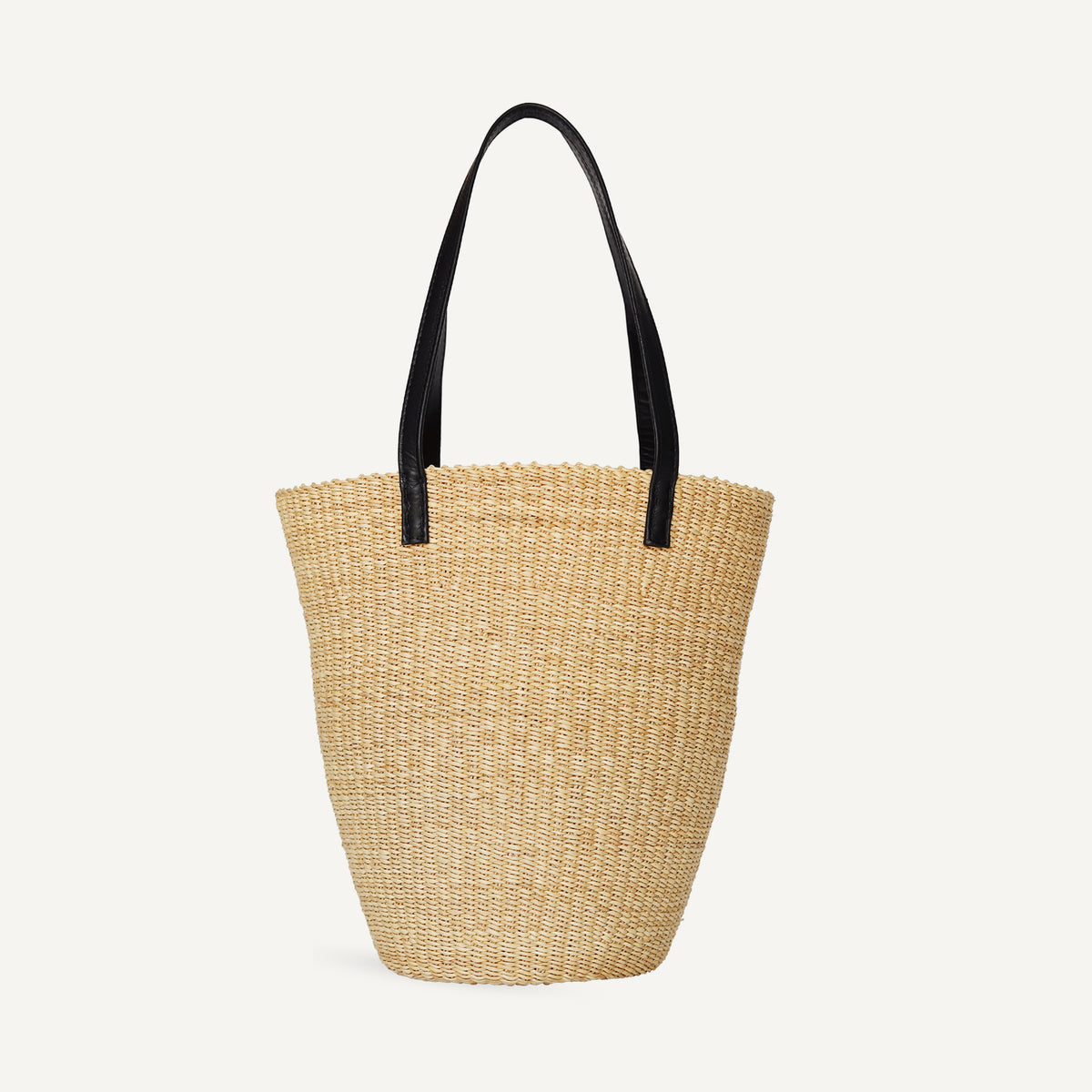 トートバッグ Bembien Mini Bieno raffia tote bag Bembien Mini Bieno Raffia Tote Bag in Black | Lyst