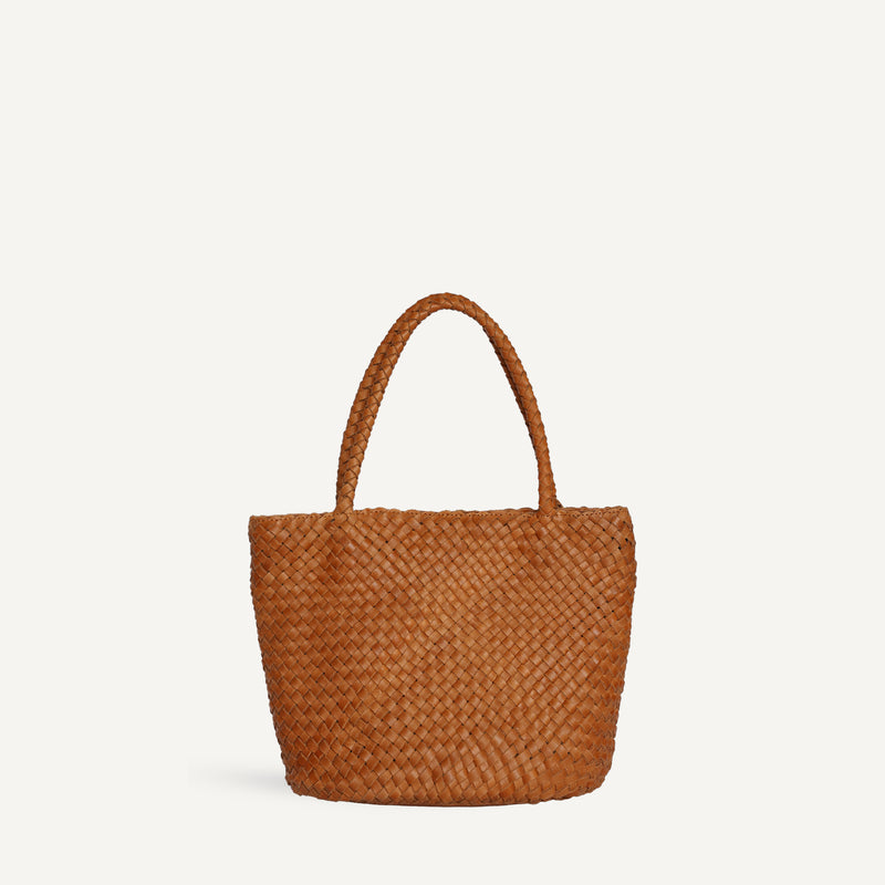 Leather Basket - Copper (Design Sample)