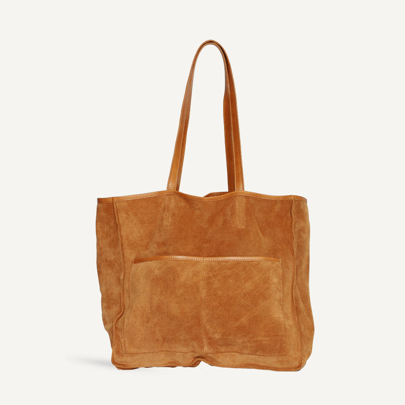 Suede Tote - Copper (Design Sample)