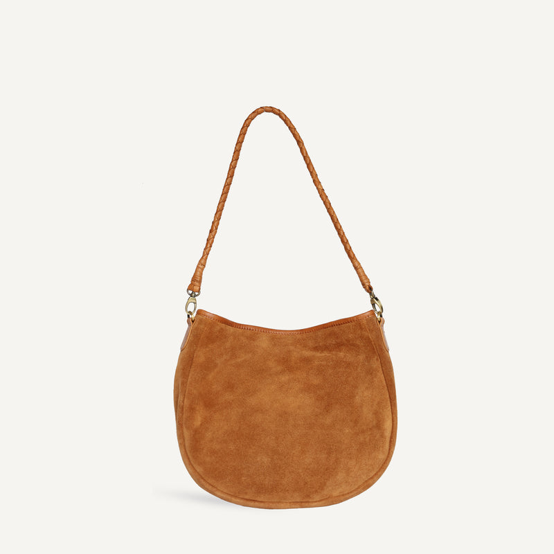 Suede Shoulder Bag - Copper (Design Sample)