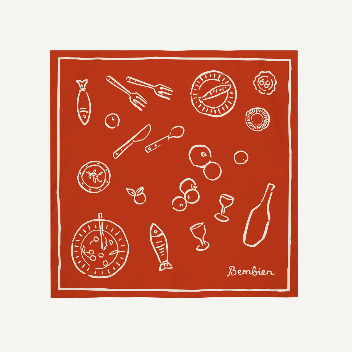 ⭐︎新品未使用⭐︎ 【bembien/ベンビエン】SILKスカーフ Bembien - Scarves
