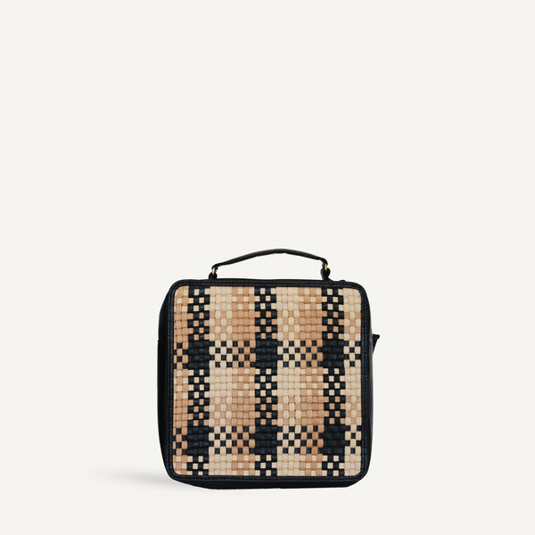 Boxe Bag - Carré Check (Design Sample)