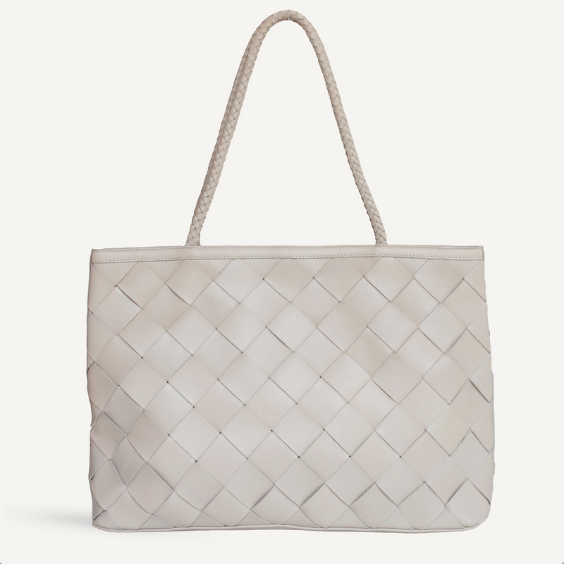 Bembien Gabrielle Grande Woven Leather Tote Bag