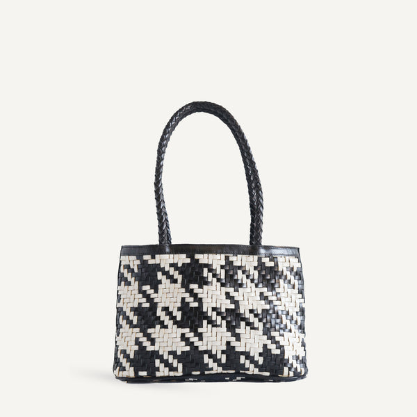 Ella - Black / White Houndstooth (Sample)