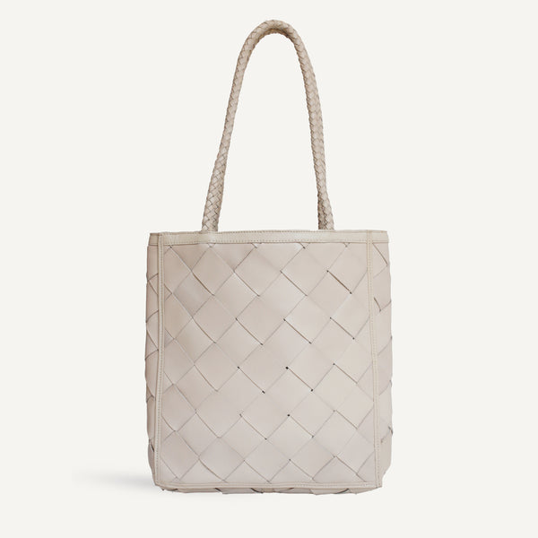Le Tote - Grande Weave Cream