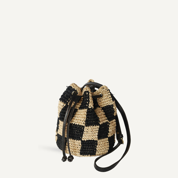 Luisa Bucket - Black Check (Sample)