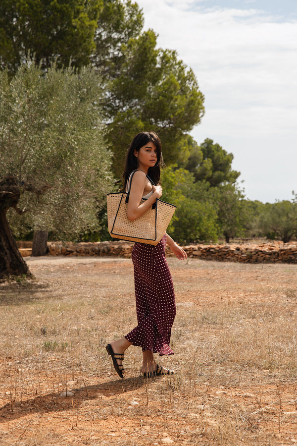 Rosa Tote - Sienna Rattan